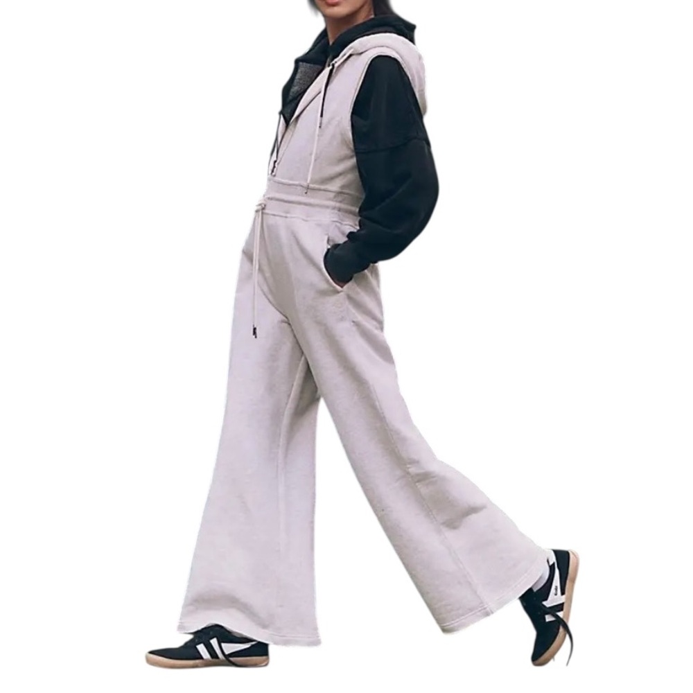 We the free making it jumpsuit, one piece, Heather grey Large - Picture 9 of 15
